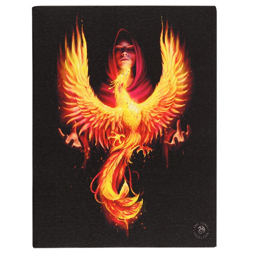 Phoenix Rising Canvas Plaque (Small)