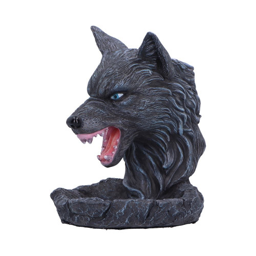 Dark Wolf Backflow Incense Burner (11.5cm)