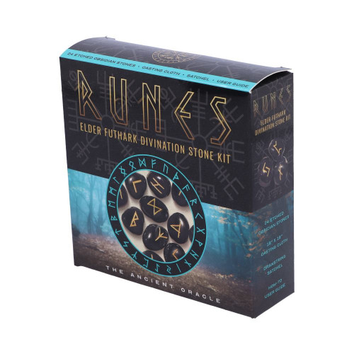 Runes Elder Futhark Divination Stone Kit