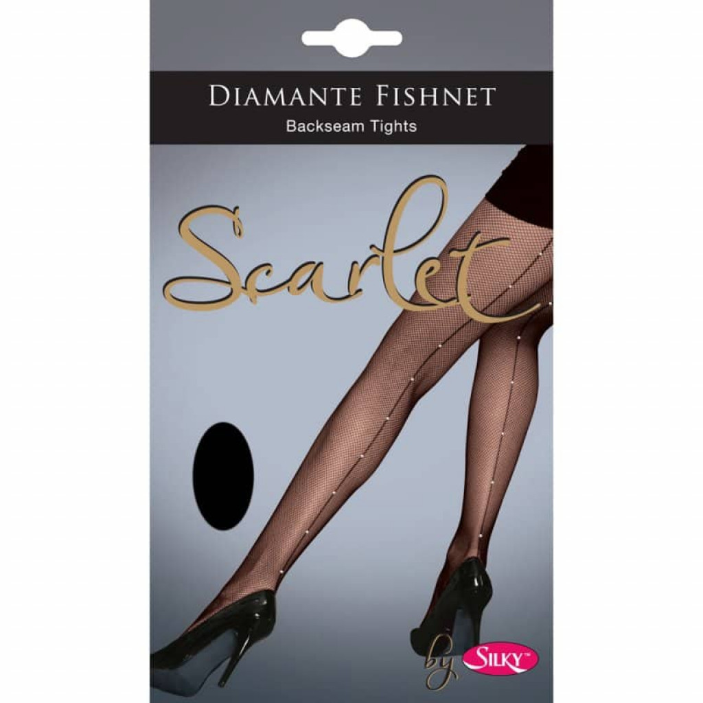 Silky Scarlet Fishnet Diamante Tights-Leggsbeautiful – LEGGSBEAUTIFUL